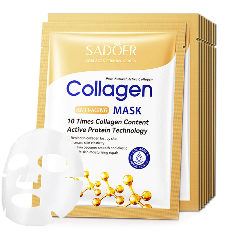 Sheet Mask Collagen - 10 Buah Masker Wajah Kolagen Anti