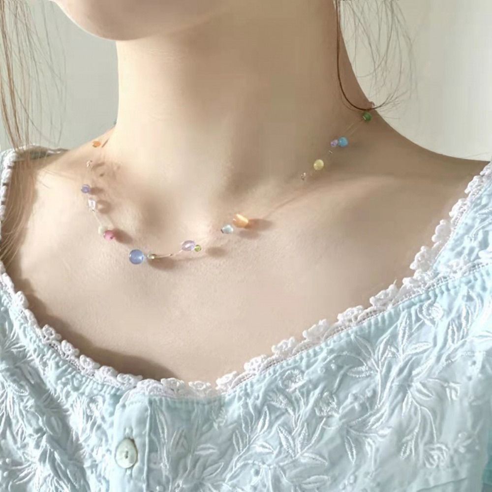 Korean Lifestyle Aesthetic - Kalung Gaya Korea Sweet Alloy Resin