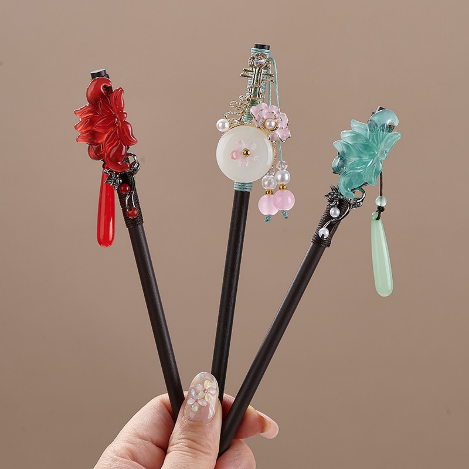 Jepit Rambut Bunga Vintage unt - Hanbok Hair Pin ulasan dan harga