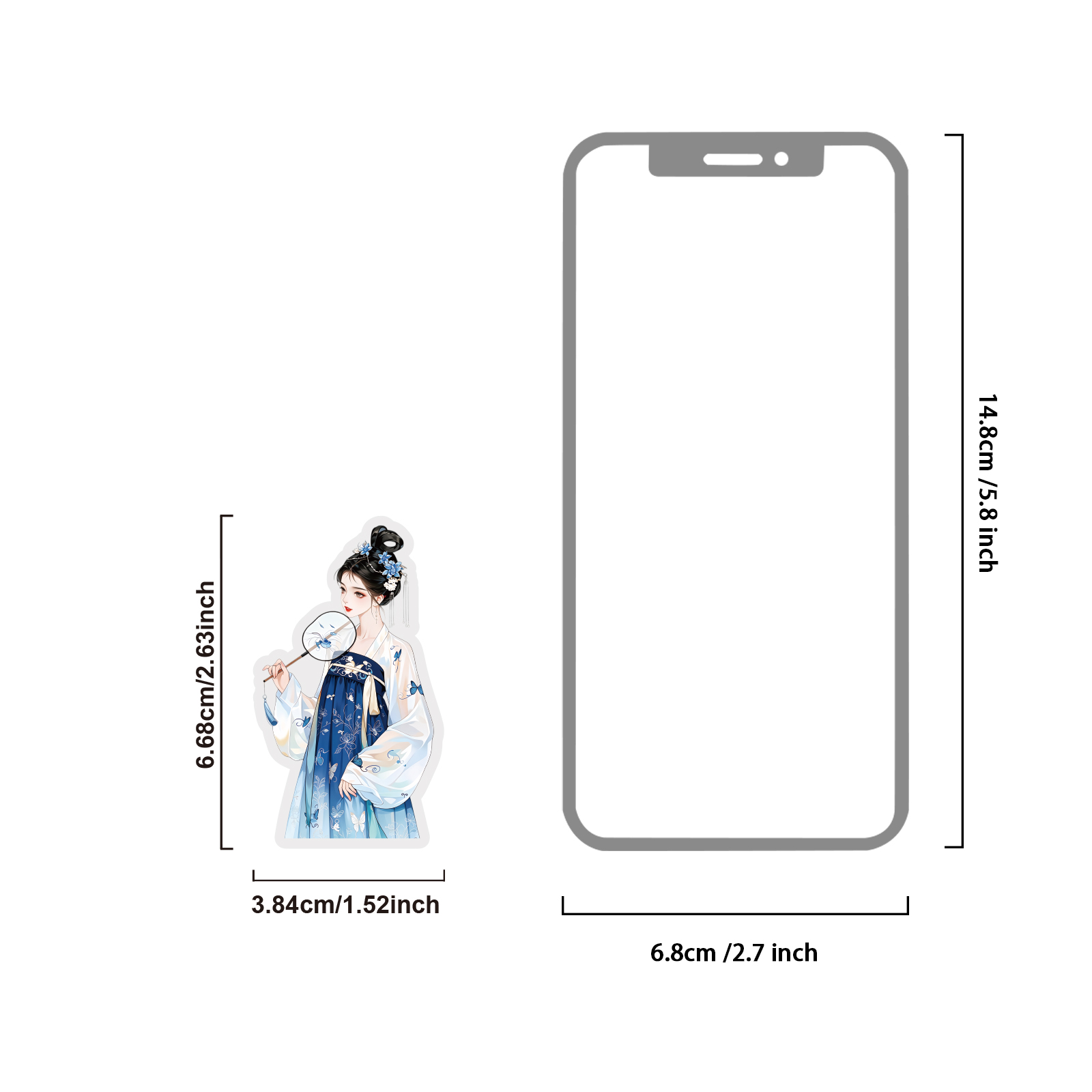 Etori Life 30pcs Stiker PET Po - Korean Lifestyle Aesthetic ulasan dan harga