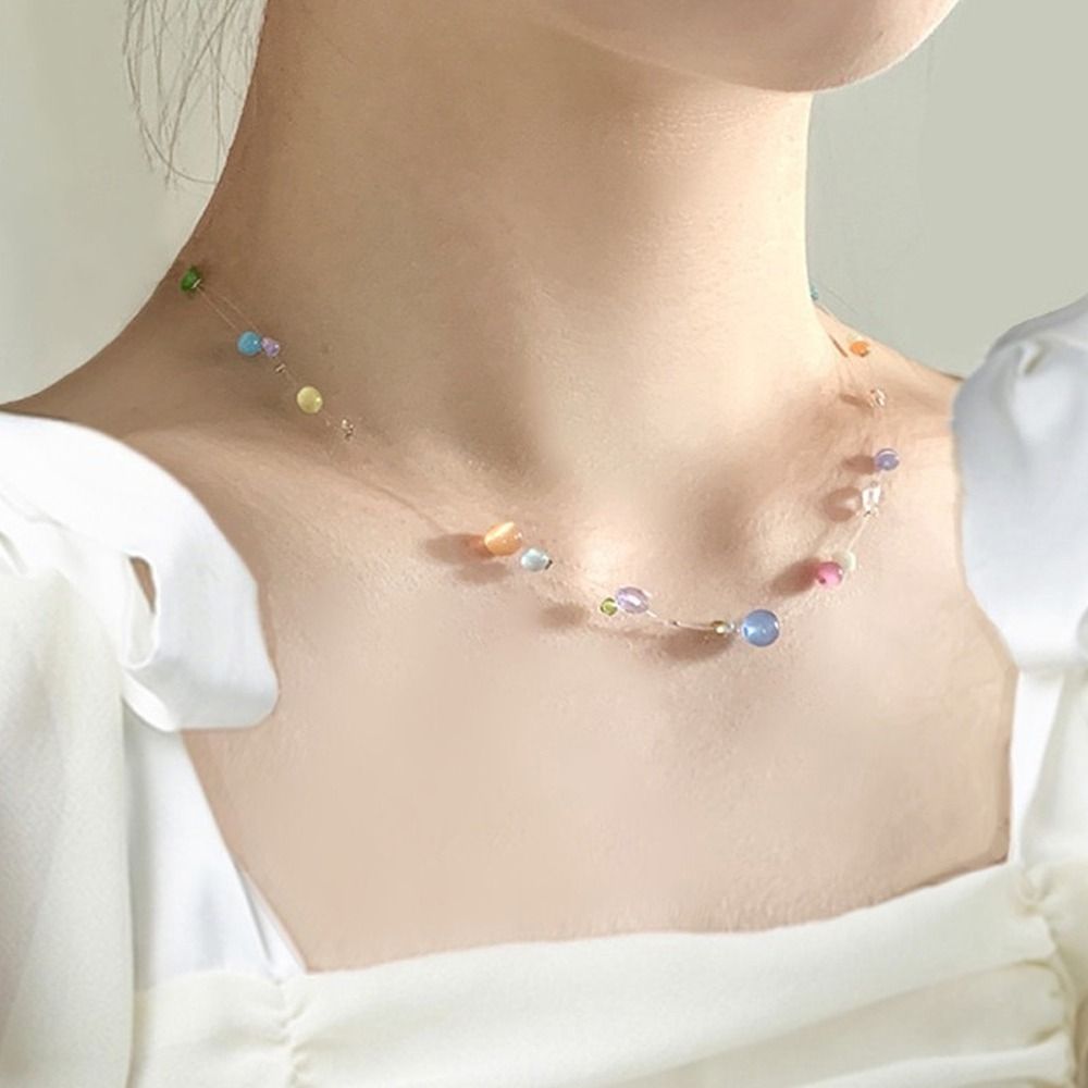 Kalung Gaya Korea Paduan Logam - Korean Lifestyle Aesthetic ulasan dan harga