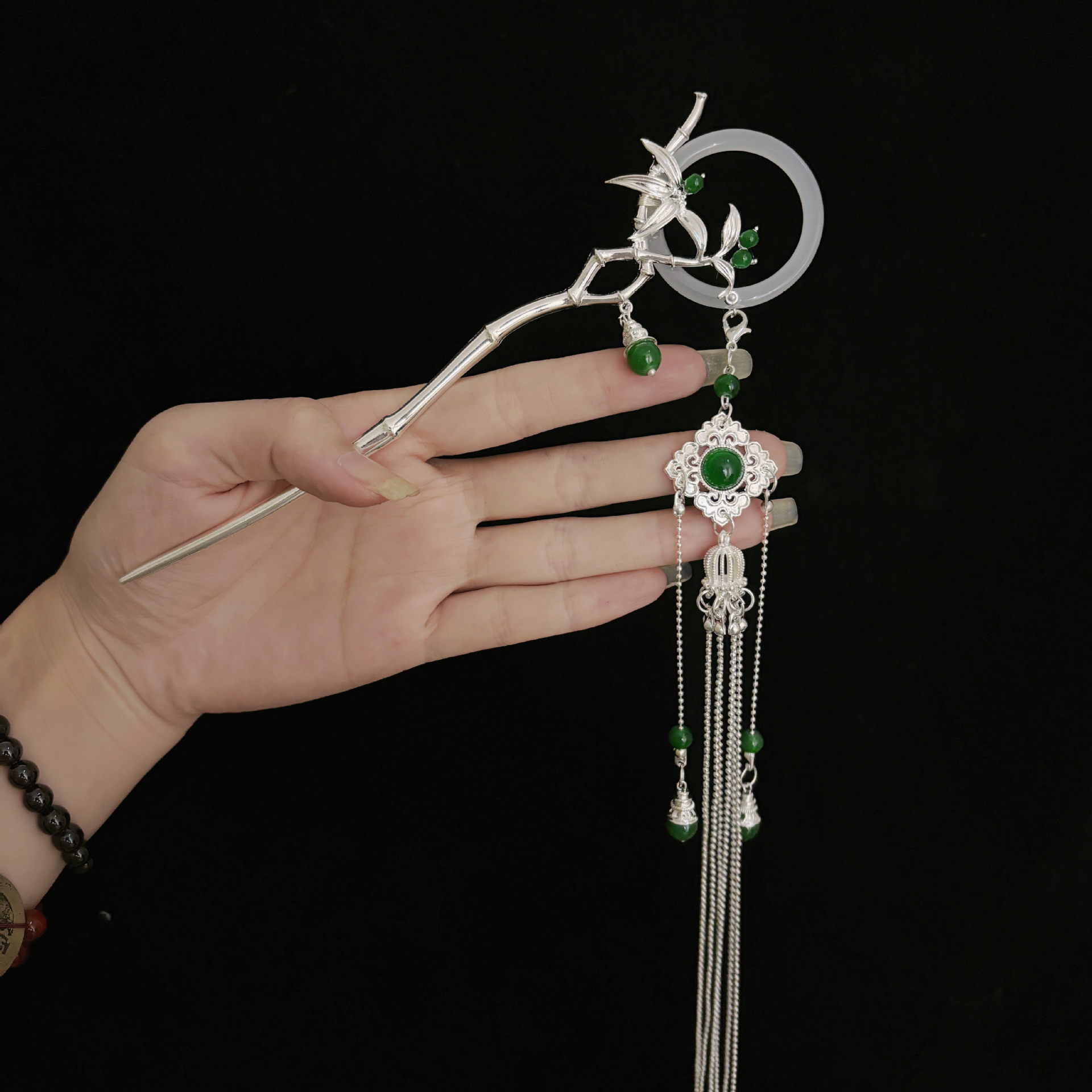 Jepit Rambut Gaya Cina dengan  - Hanbok Hair Pin ulasan dan harga