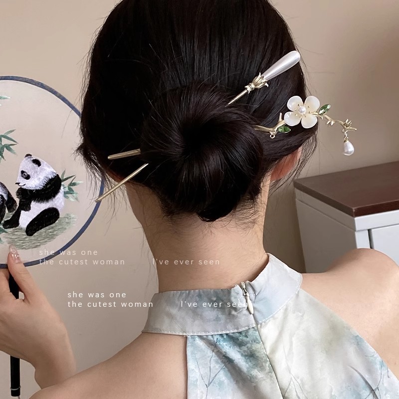 Jepit Rambut Bunga Campuran Re - Hanbok Hair Pin ulasan dan harga