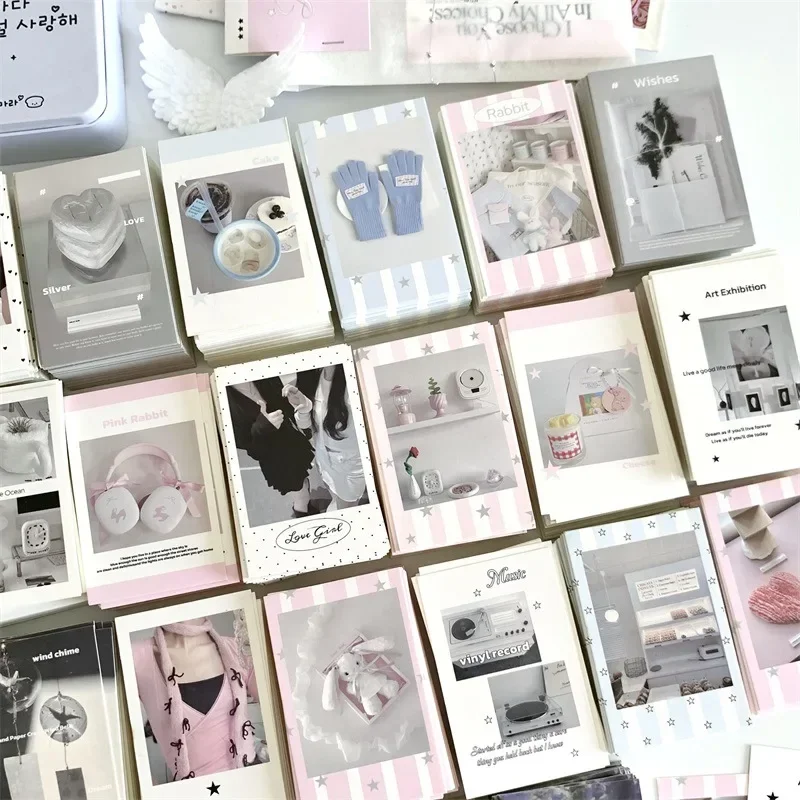 30Pcs Kartu Koleksi Gaya Korea - Korean Lifestyle Aesthetic ulasan dan harga
