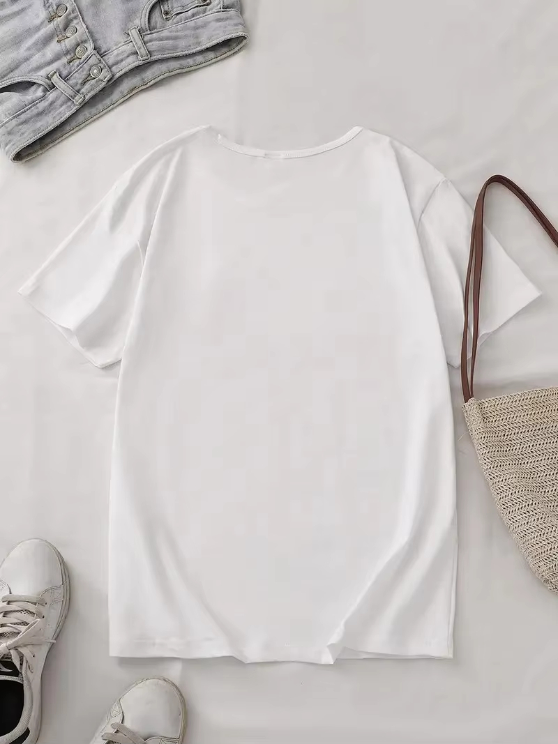 Kaos Wanita dengan Ilustrasi K - Korean Pants Lifestyle ulasan dan harga