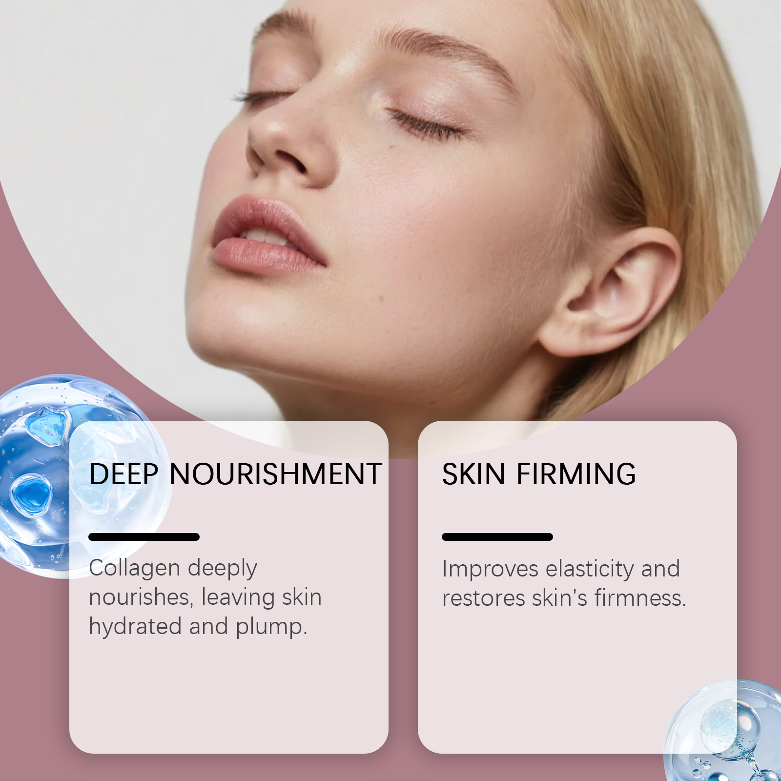 Viareline 1pc Masker Kolagen M - Sheet Mask Collagen ulasan dan harga